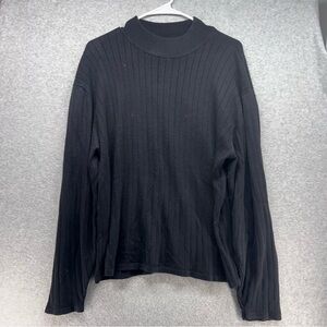 Casual Corner Black Turtleneck Sweater